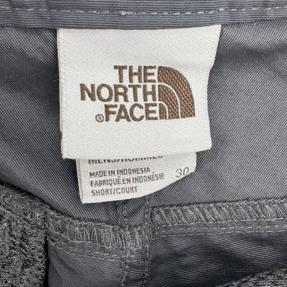 The North Face Mens Hiking Cargo Pants 30 Short Gray Nylon Tactical Outdoor
